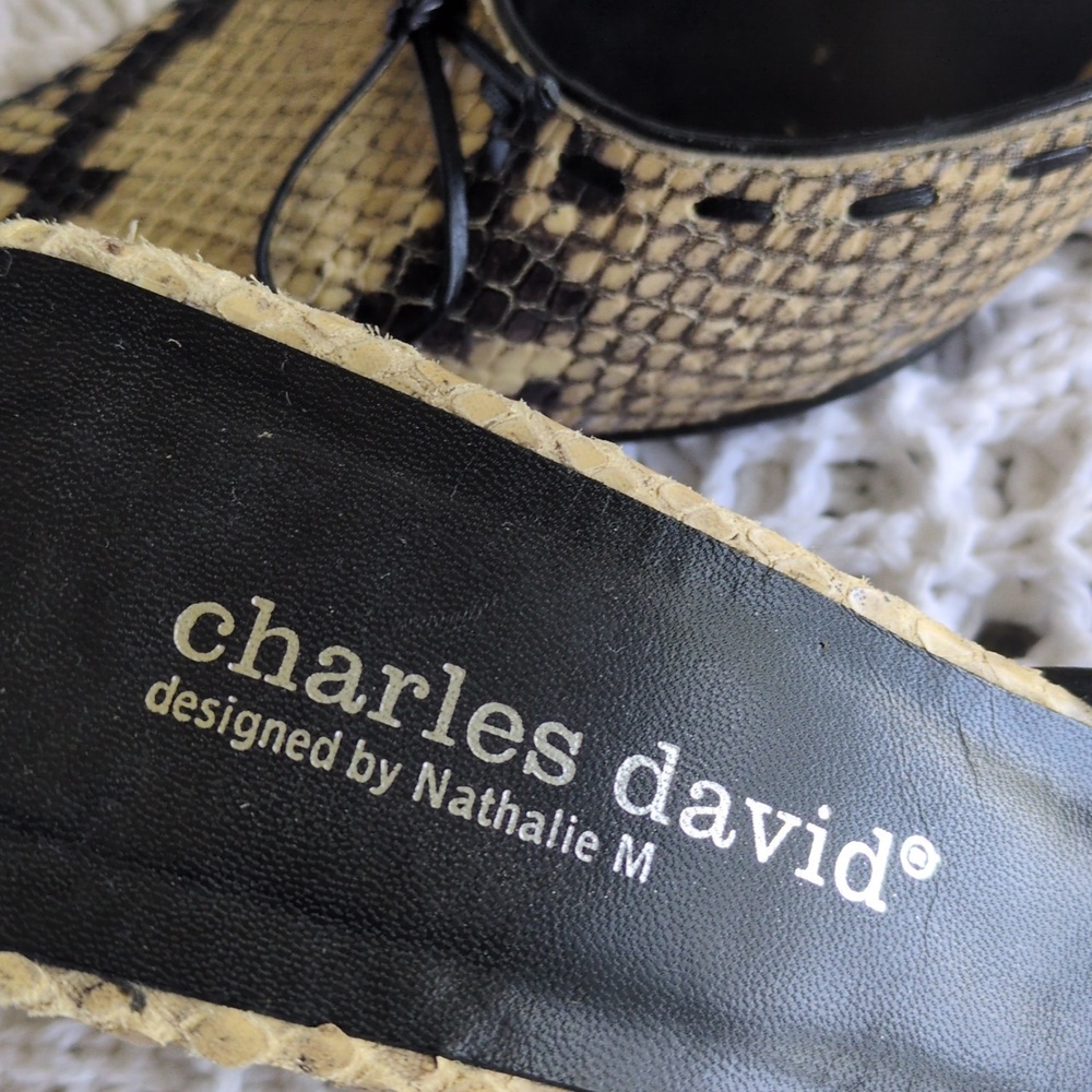 Snakeskin Mules - Picture 2 of 10